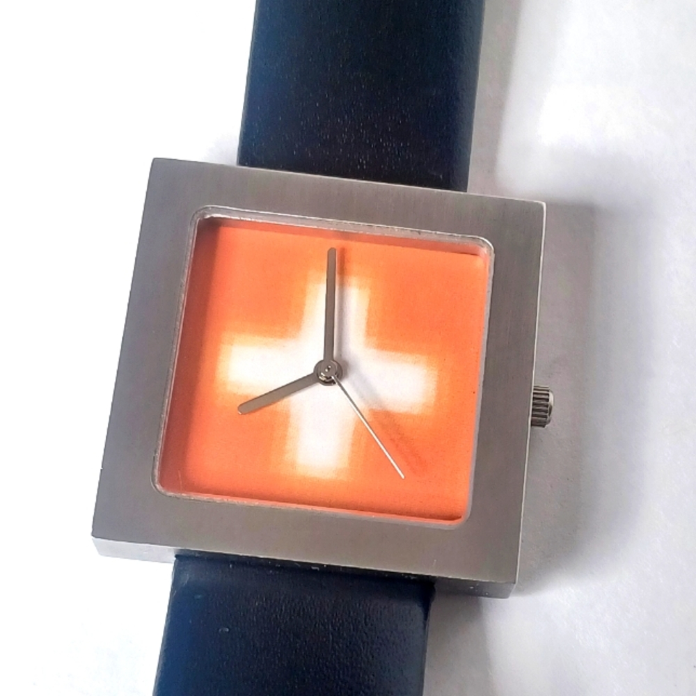 Karim Rashid PIXELATED BLACK Wrist Watch